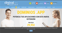Desktop Screenshot of digival.es